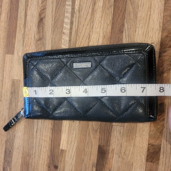 Kate Spade Gold Coast Lacey Quilted Zip Around Wallet - Picture 10 of 13